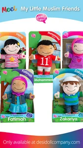 The Desi Doll ® Interactive Talking Islamic Doll - My Little Muslim Friends Toys - Picture 1 of 24