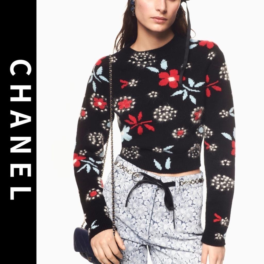 CHANEL Floral Sweaters for Women for sale | eBay CHANEL Floral Sweaters for Women for sale | eBay