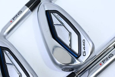 Ping G440 Irons / 7-PW / Red Dot / Regular Flex Dynamic Gold 105 R300 Shafts - Image 1 of 4