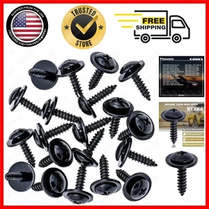 Rexka 20pcs Fender Liner Splash Shield Bolt Screw 11548270 Compatible with GM... - Foto 1 di 9