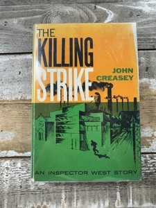 1958 Antique Mystery Novel “The Killing Strike” Dust Jacket - Picture 1 of 11