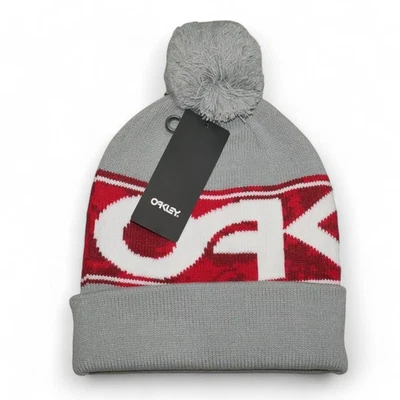 OAKLEY Beanie Spellout Logo Ski Winter/Snow Snowboarding NWT - Image 1 of 4