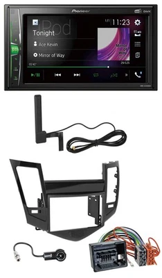 Pioneer MP3 DAB AUX 2DIN Bluetooth Autoradio für Chevrolet Cruze ab 2009 - Bild 1 von 4