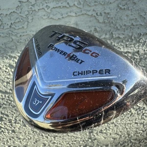 NEW Power Bilt TPS CG Hybrid Chipper 37° Power Bilt TPS Opti Flex Steel Shaft - Picture 1 of 12