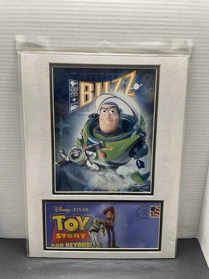 FOTO ANO-LUZ BUZZ 10º ANIVERSÁRIO DISNEY TOY STORY PRODUTO LICENCIADO USPS - Imagem 1 de 4