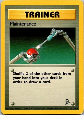 Maintenance 112/130 Base Set 2 Uncommon LP - Image 1 of 2