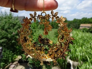 2012 Annual The First Day of Christmas Danbury Mint Ornament 23k Gold Plated - Picture 1 of 5