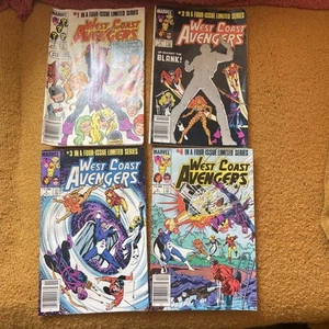 West Coast Avengers (1984) #1-4 News Canadian price Variant • Roger Stern • Hall - Bild 1 von 7