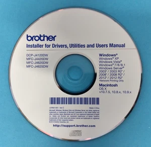 623.   Controladores, utilidades y disco CD manual de usuario instalador de impresora Brother - Imagen 1 de 1