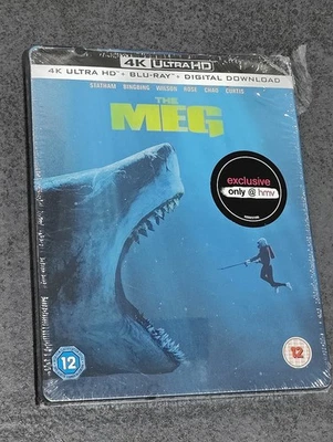 THE MEG - 4K UHD BLU RAY STEELBOOK NEW & SEALED UK RELEASE - Image 1 of 3