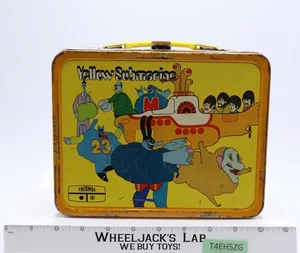 The Beatles Yellow Submarine Metal Lunch Box 1968 King-Seeley Aladdin Vintage - Picture 1 of 7