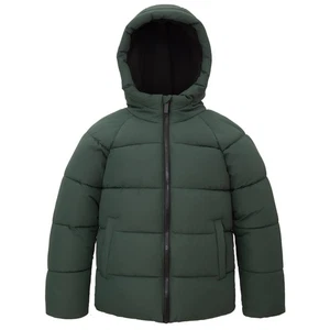 Rokka&Rolla Boys' Water-Resistant Ripstop Shell Winter Coat Fleece Lined Puffer - Picture 1 of 36