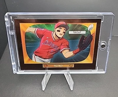 2024 Bowman '55 Bowman аниме Mike Trout #BA-3 SSP чехол хит - Изображение 1 из 3
