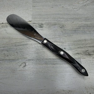CUTCO # 1768 Spatula Spreader Serrated Knife Marbled Handle 5 Inch Blade - Picture 1 of 10