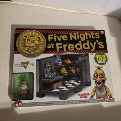 FIVE NIGHTS AT FREDDY'S ~CLASSIC EDITION (BACKSTAGE) CONSTRUCTION SET #25081 - Image 1 of 3