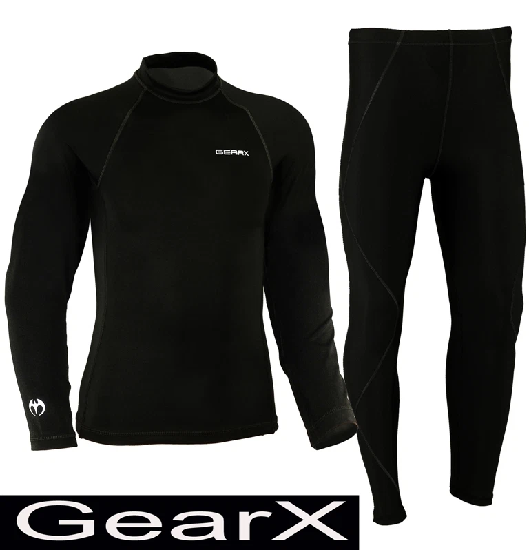 All season Motorcycle Base Layer Cycling Compression Under suit Rash Guard - Image 1 of 3
