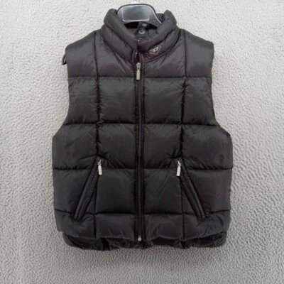 Chaqueta Diesel Mujer Mediana Negra Nylon Caja Plisada Plumón de Ganso Puffer De Colección Foto 1 de 4