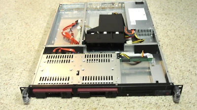 SuperMicro 1U Server Chassis 300 W ABLECOM (SP302-1S) Power supply,2x HDD Trey - Image 1 of 4