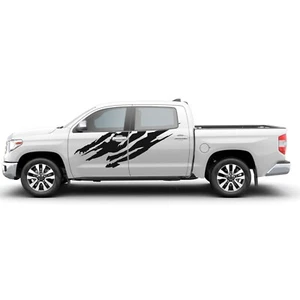 Door scratches graphics stickers decal compatible with Toyota Tundra - Picture 1 of 15