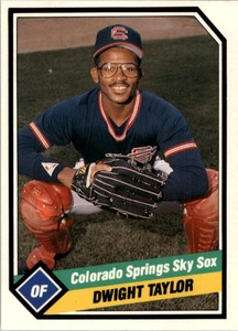 1989 Colorado Springs Sky Sox CMC #19 Dwight Taylor