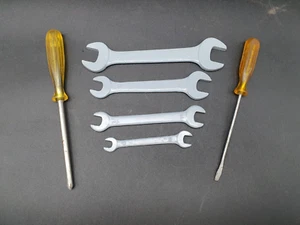 Set wrenches genuine/adaptable screwdriver Ferrari 246 Dino 206 tool kit bag - Picture 1 of 11