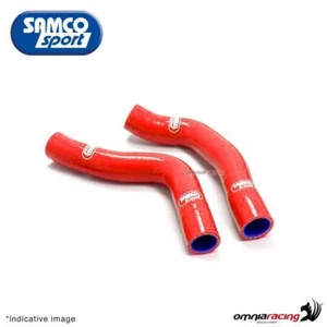 Kit tubi radiatore Samco colore rosso per Honda CX500 1978>1981 - Imagen 1 de 1