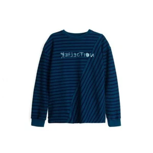 Barn of monkeys NWT REFLECTION LONG SLEEVE striped sweater pullover kids size 8 - Picture 1 of 12
