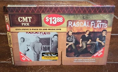 CMT Pick ~ Exclusive 2-Pack: RASCAL FLATTS (DVD/CD, 2007, CMT/Lyric Street) - Image 1 of 2