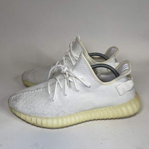 Adidas Yeezy Boost 350 V2 bianco crema da uomo taglia 11 5 scarpe sneaker triple CP9366
