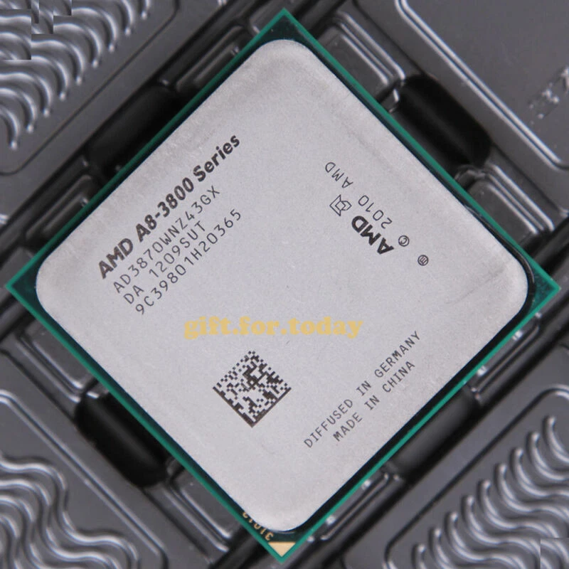 AD3870WNZ43GX AMD A8-Series A8-3870K CPU Quad-Core 3 GHz Socket FM1 Processor - Image 1 of 1