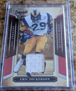 2008 Donruss Americana Sports Legends Mirror Red Materials Eric Dickerson HOF
