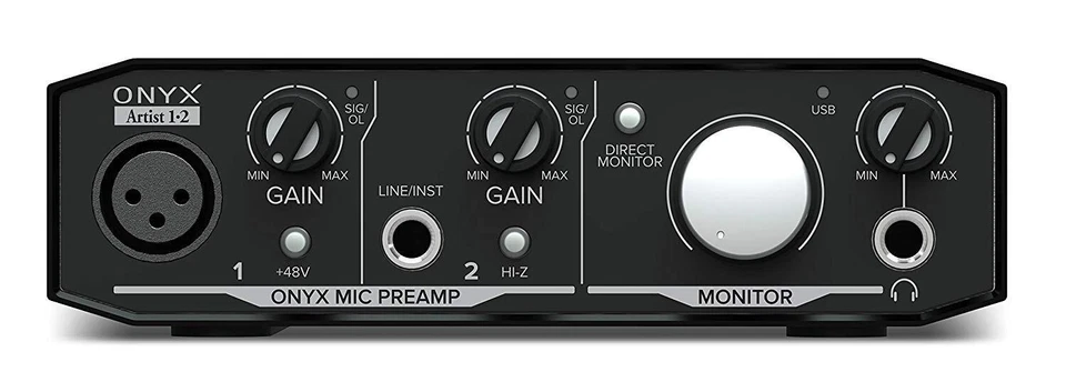 Mackie Onyx Artist 1 x 2 | 2 x 2 USB Audio Interface - Image 1 of 1