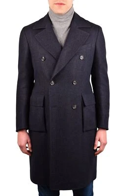 STILE LATINO coat EU 50 US 40 wool herringbone handmade Vincenzo Attolini - Image 1 of 4