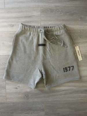 ESSENTIALS FEAR OF GOD SHORTS 1977 "IRON" (SIZES: 2XS-XL) - Image 1 of 3
