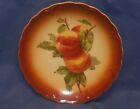 Vintage Petrus Regout & Co. Maastricht Holland Hand Painted Peach Plate 8.25"