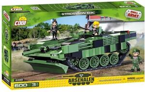 COBI 2498 SMALL ARMY Stridsvagn 103C Tank 600 Bricks + 3 figure RAR