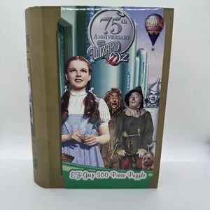 The Wizard of Oz 300 Master Piece Jigsaw Puzzle Book Box Style 75th Anniversary - Picture 1 of 6