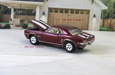Chevy Camaro Z/28 1969 69 clásico primera generación modelo de fábrica músculo escala 1/64 Foto 1 de 4
