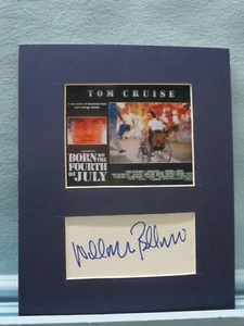 Tom Cruise - "Born on the 4th of July" & William Baldwin autograph - Picture 1 of 2