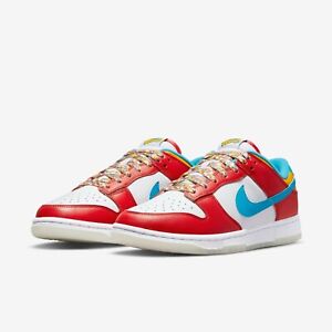 Nike Dunk Low QS x LeBron James x Sneaker Fruity Pebbles Habanero Red DH8009-600