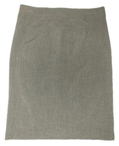 Simply Slender by Hollywould Gray Perfect Fit Waistband Skirt Women's Size 9 - Picture 1 of 9