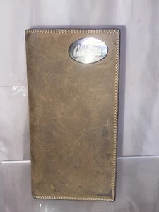 ZEP-PRO NCAA Ole Miss Rebels Roper CRAZY HORSE Leather Wallet Only - Bild 1 von 4