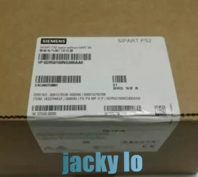 6DR50100NG000AA0 NEW SIEMENS SIPART PS2 Valve Positioner 6DR5010-0NG00-0AA0 - Image 1 of 3