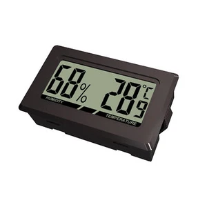 Mini LCD Digital Thermometer Hygrometer Temperature Meter Indoor Humidity Tester - Picture 1 of 12