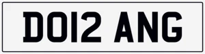 😎 ANG 😎 ANGIE ANGEL ANGELA AG NÚMERO TEMA PLACA DE REGISTRO PRIVADA DO12 ANG - Imagen 1 de 4