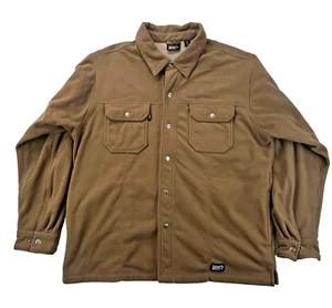 Dri-Duck DDX Flex Soft Shell Jacket 5312 Men XL Brown Snap-Up Fleece Cozy - Picture 1 of 11
