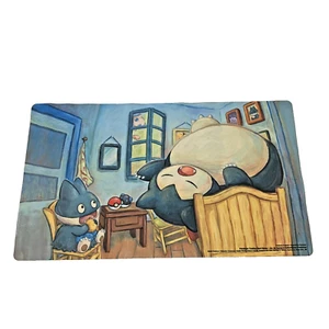 Pokémon Center × Van Gogh Museum: Munchlax & Snorlax Bedroom Playmat - Bild 1 von 6