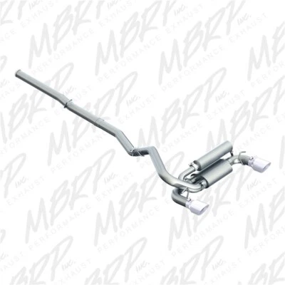 MBRP S4203AL se adapta a Ford Focus RS 2016+ 3 pulgadas aluminio doble salida escape Foto 1 de 4