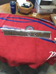 NOS 1968 Ford Torino/Ranchero Radio Delete Dash Bezel C8OZ-5404338-C - Picture 1 of 7