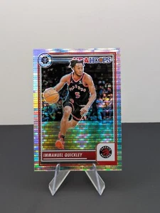 2023-24 Panini Premium Stock Immanuel Quickley Silver Pulsar Prizm #105 - Picture 1 of 2